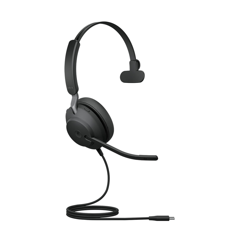 Jabra Evolve2 40 SE Kopfhörer Kabelgebunden Kopfband Büro/Callcenter USB Type-C / USB Type-A Schwarz