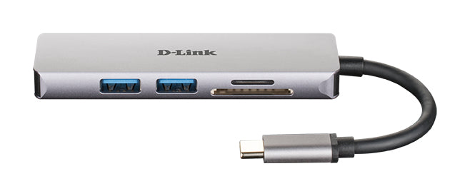 D-Link DUB-M530 laptop-dockingstation & portreplikator Kabelgebunden USB 3.2 Gen 1 (3.1 Gen 1) Type-C Aluminium