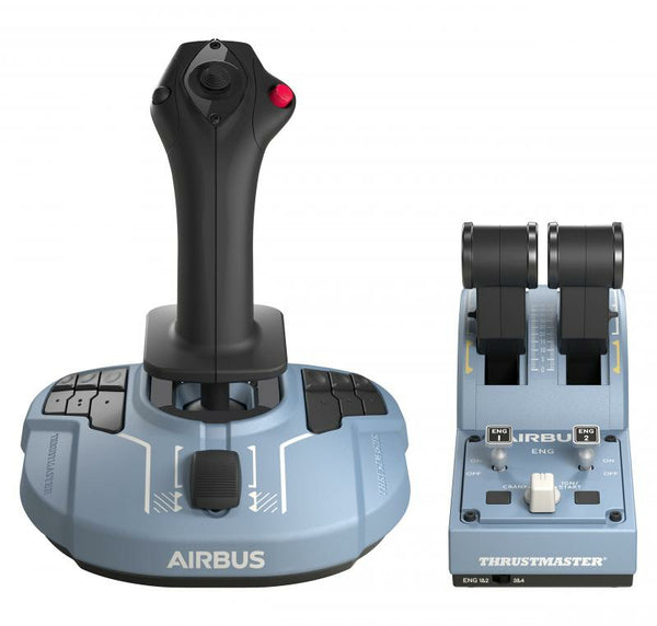 Thrustmaster TCA Officer Pack Airbus Edition Nero, Blu USB Simulazione di volo Analogico / Digitale PC