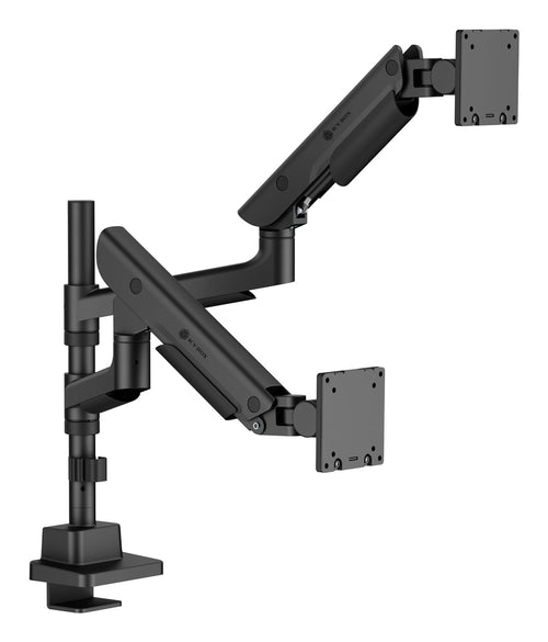 ICY BOX IB-MS702-T Flachbildschirm-Tischhalterung 144,8 cm (57") Tisch/Bank Schwarz