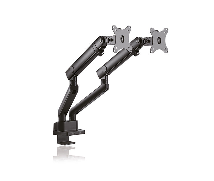 ICY BOX IB-MS314-T, Monitorständer mit Tischhalterung für zwei Monitore bis zu 32’’ (81 cm)