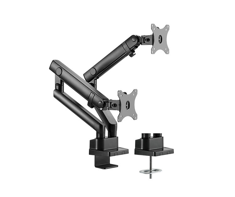 ICY BOX IB-MS314-T, Monitorständer mit Tischhalterung für zwei Monitore bis zu 32’’ (81 cm)