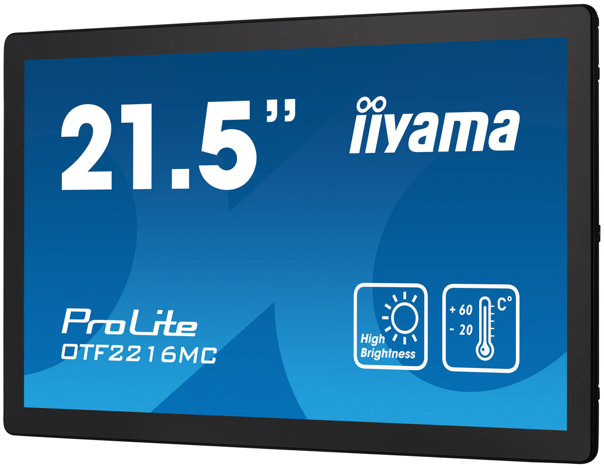 iiyama OTF2216MC-B1 Computerbildschirm 54,6 cm (21.5") 1920 x 1080 Pixel Full HD LCD Touchscreen Schwarz