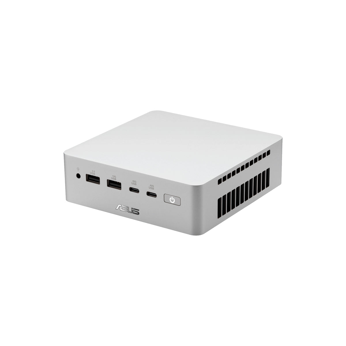 ASUS Ascent QN10 QN10-VQ0008NN Copilot+ PC Snapdragon X2E-88-100 32 GB LPDDR5x-SDRAM 512 GB SSD Windows 11 Pro Mini PC Mini-PC Silber