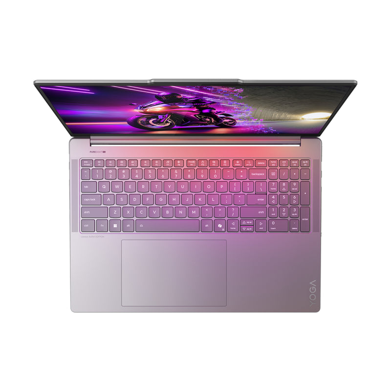 Lenovo Yoga Pro 9 16IAH10 Intel Core Ultra 9 285H Laptop 40,6 cm (16") Touchscreen 3.2K 32 GB LPDDR5x-SDRAM 1 TB SSD NVIDIA GeForce RTX 5060 Wi-Fi 7 (802.11be) Windows 11 Pro Deutsch Grau