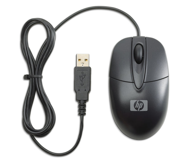 HP RH304AA Maus Büro Beidhändig USB Typ-A Optisch