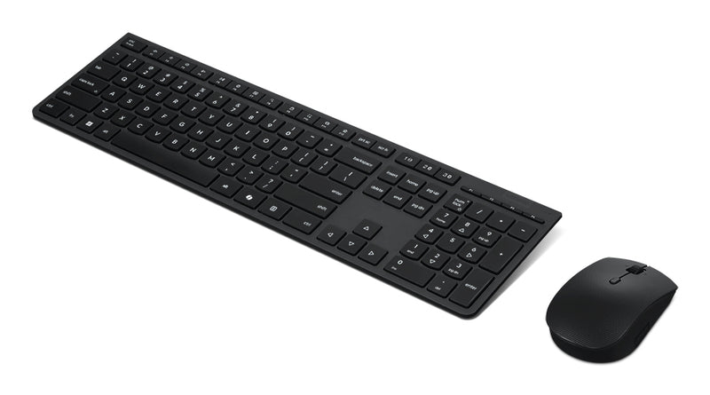 Lenovo 4X31R64328 Tastatur Maus enthalten Büro RF Wireless + Bluetooth Deutsch Schwarz