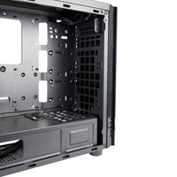 Chieftec AL-02B-TG-OP Computer-Gehäuse Tower Schwarz