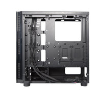 Chieftec AL-02B-TG-OP Computer-Gehäuse Tower Schwarz