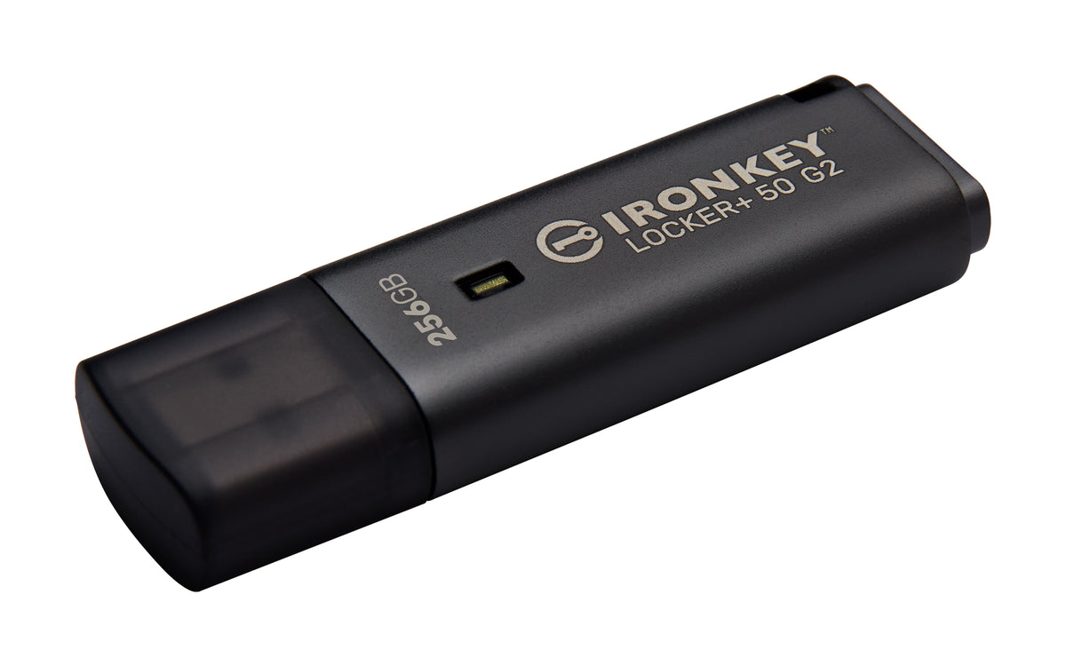Kingston Technology IronKey 256GB Locker Plus 50 G2, FIPS 197, AES-256