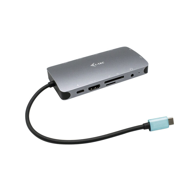 i-tec Metal USB-C Travel Nano Dock HDMI/VGA avec LAN + Power Delivery 100 W
