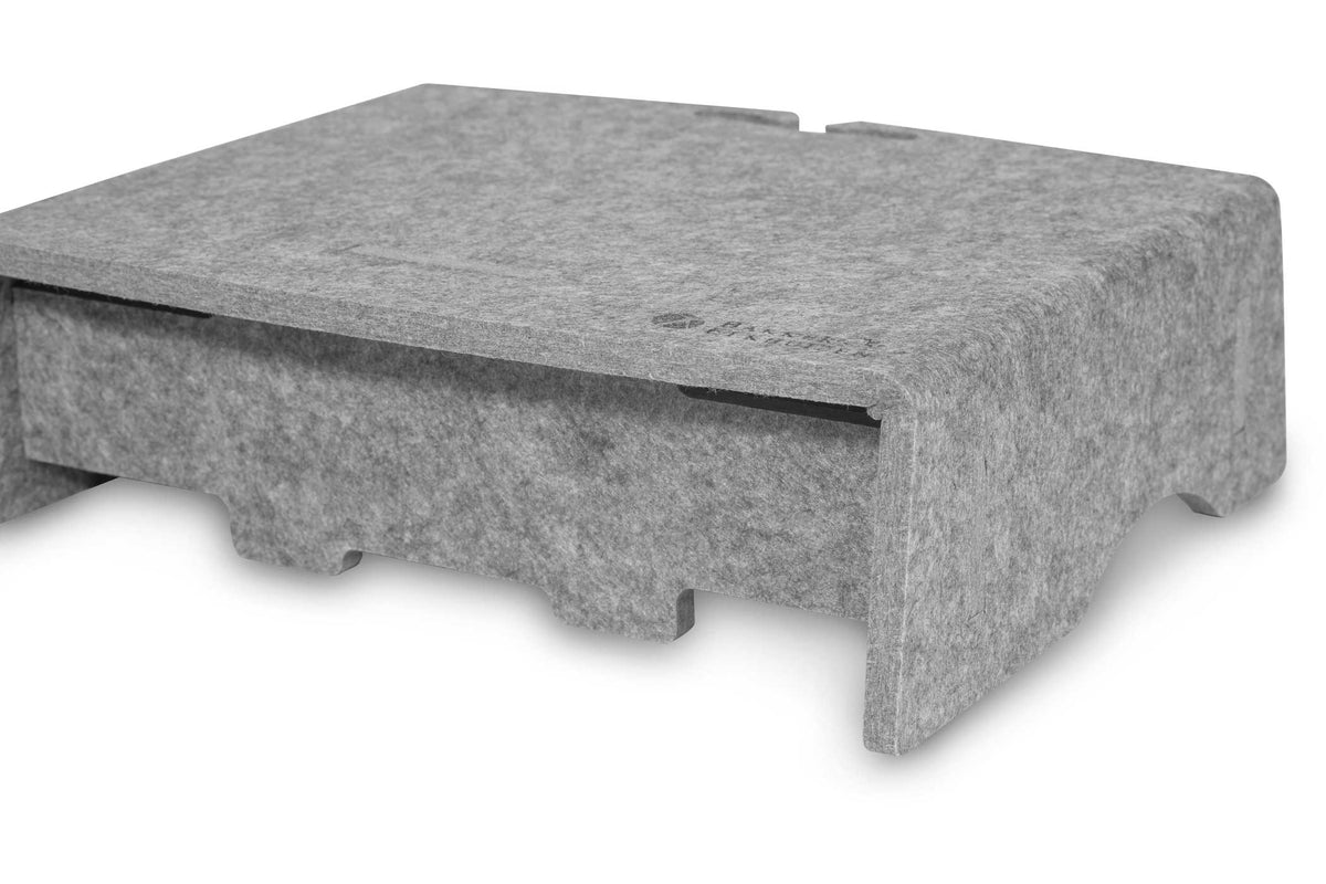 BakkerElkhuizen Q-Riser 90 Circular Light Grey