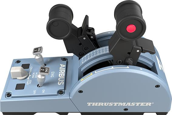 Thrustmaster TCA Officer Pack Airbus Edition Schwarz, Blau USB Flugsimulation Analog / Digital PC