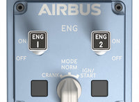 Thrustmaster TCA Quadrant Airbus Edition Schwarz, Blau USB Flugsimulation Analog / Digital PC