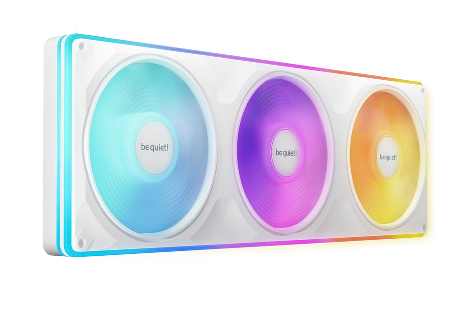 be quiet! Light Wings Pro IO 360mm Reverse White Weiß