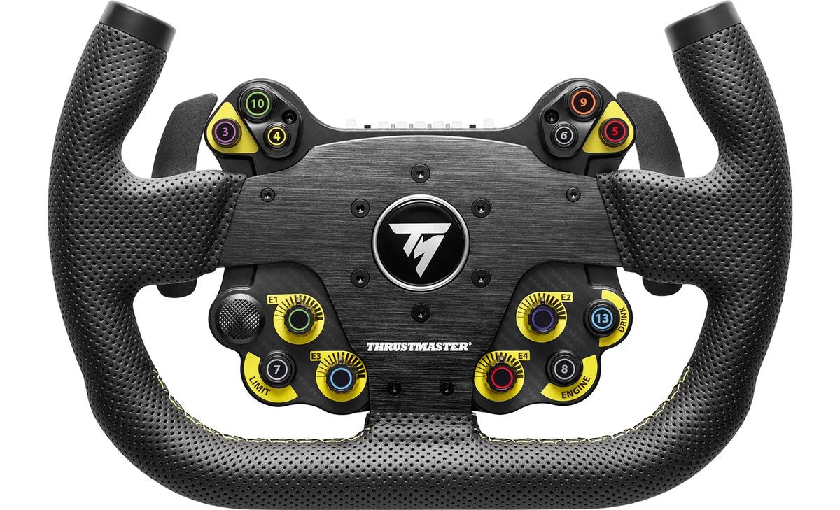 Thrustmaster EVO Racing 31U Leather Schwarz, Gelb Steuerrad Analog / Digital PC, PlayStation 4, PlayStation 5, Xbox One, Xbox One S, Xbox One X, Xbox Series S, Xbox Series X