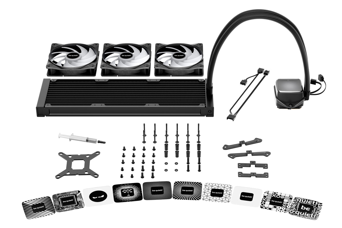 be quiet! PURE LOOP 3 LX Prozessor All-in-One-Flüssigkeitskühler 12 cm Schwarz 1 Stück(e)