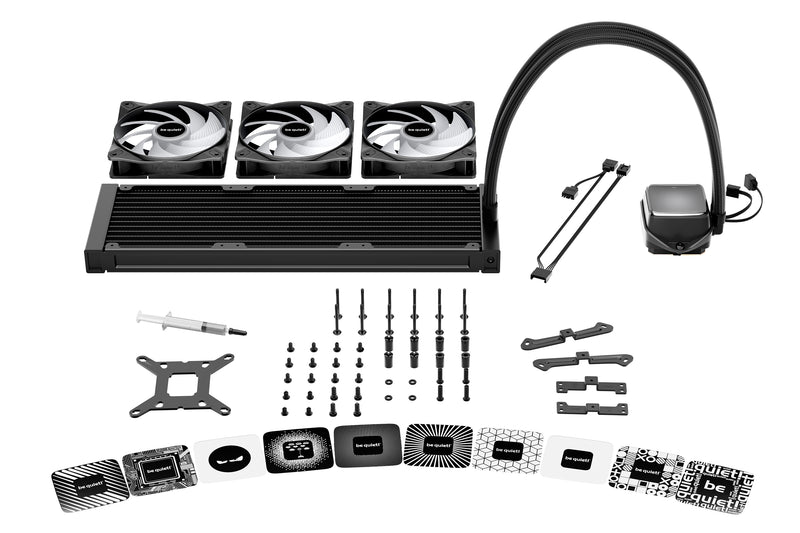 be quiet! PURE LOOP 3 LX Prozessor All-in-One-Flüssigkeitskühler 12 cm Schwarz 1 Stück(e)