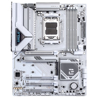 GIGABYTE B850 EAGLE WIFI7 ICE Mainboard – AMD Ryzen 9000 Serie Prozessoren, digitales 8+2+2 Phasen VRM, bis zu 8200 MHz DDR5 (O.C.), 1x PCIe 5.0 + 2x PCIe 4.0 M.2, Wi-Fi 7, 2.5 GbE LAN, USB 3.2 Gen 2