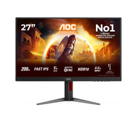 AOC G4 27G4HA Computerbildschirm 68,6 cm (27") 1920 x 1080 Pixel Full HD LED Schwarz, Rot