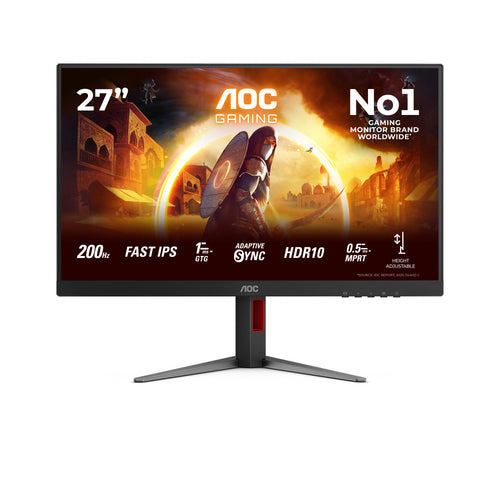 AOC G4 27G4HA Computerbildschirm 68,6 cm (27") 1920 x 1080 Pixel Full HD LED Schwarz, Rot