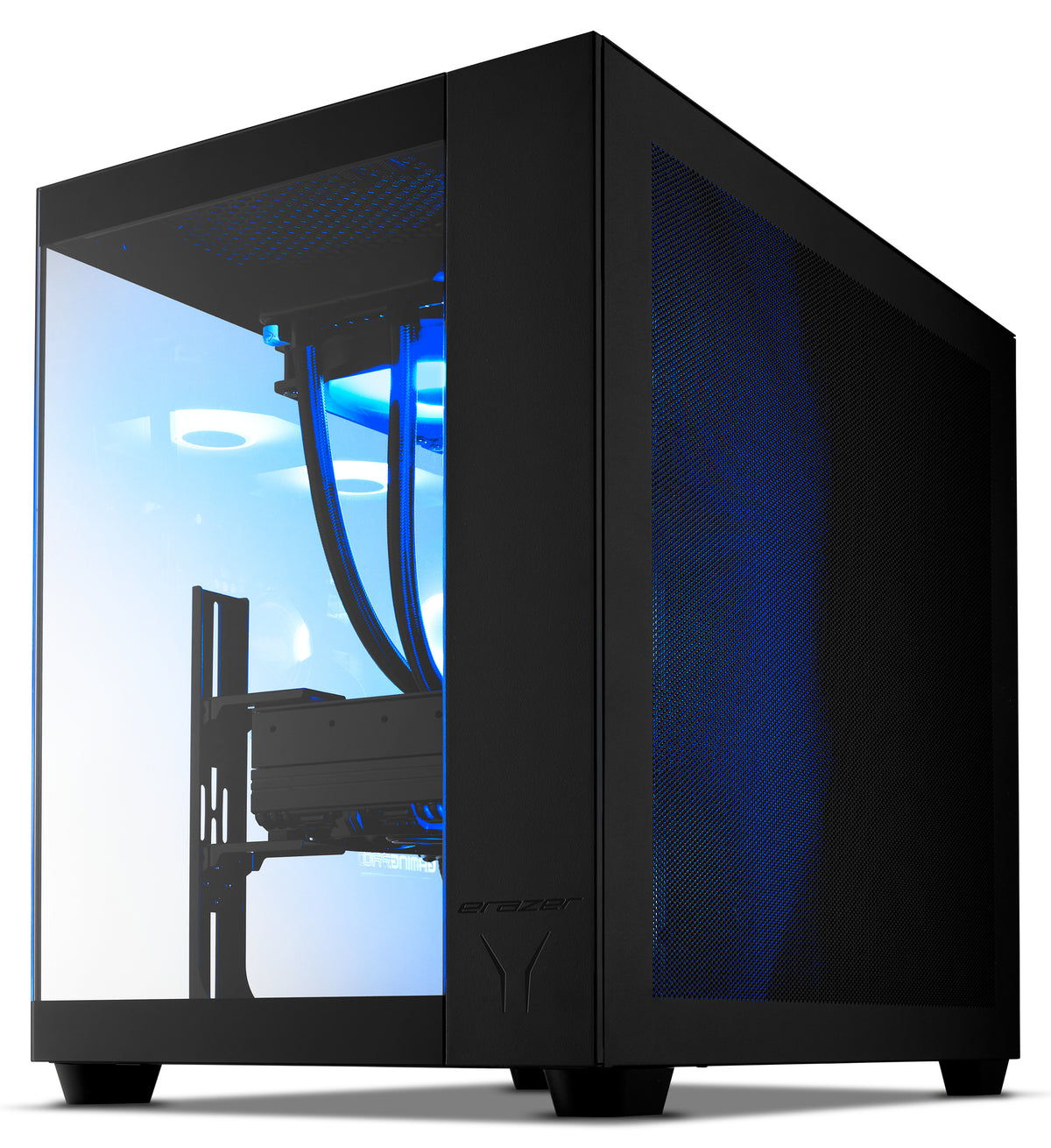 ERAZER Tank X15 (MD 340128) AMD Ryzen™ 7 7800X3D 32 GB DDR5-SDRAM 1 TB SSD NVIDIA GeForce RTX 5060 Ti Windows 11 Home Tower PC Schwarz
