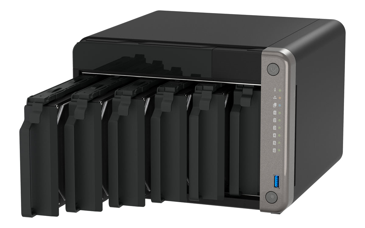 QNAP TS-AI642-8G NAS & Speicherserver Tower ARM Cortex-A76 8 GB Schwarz