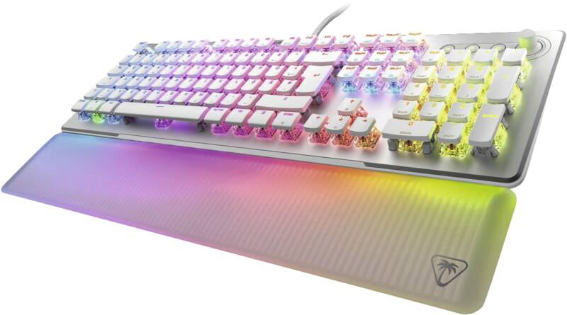 Turtle Beach Vulcan II Max Tastatur Gaming USB Deutsch Weiß