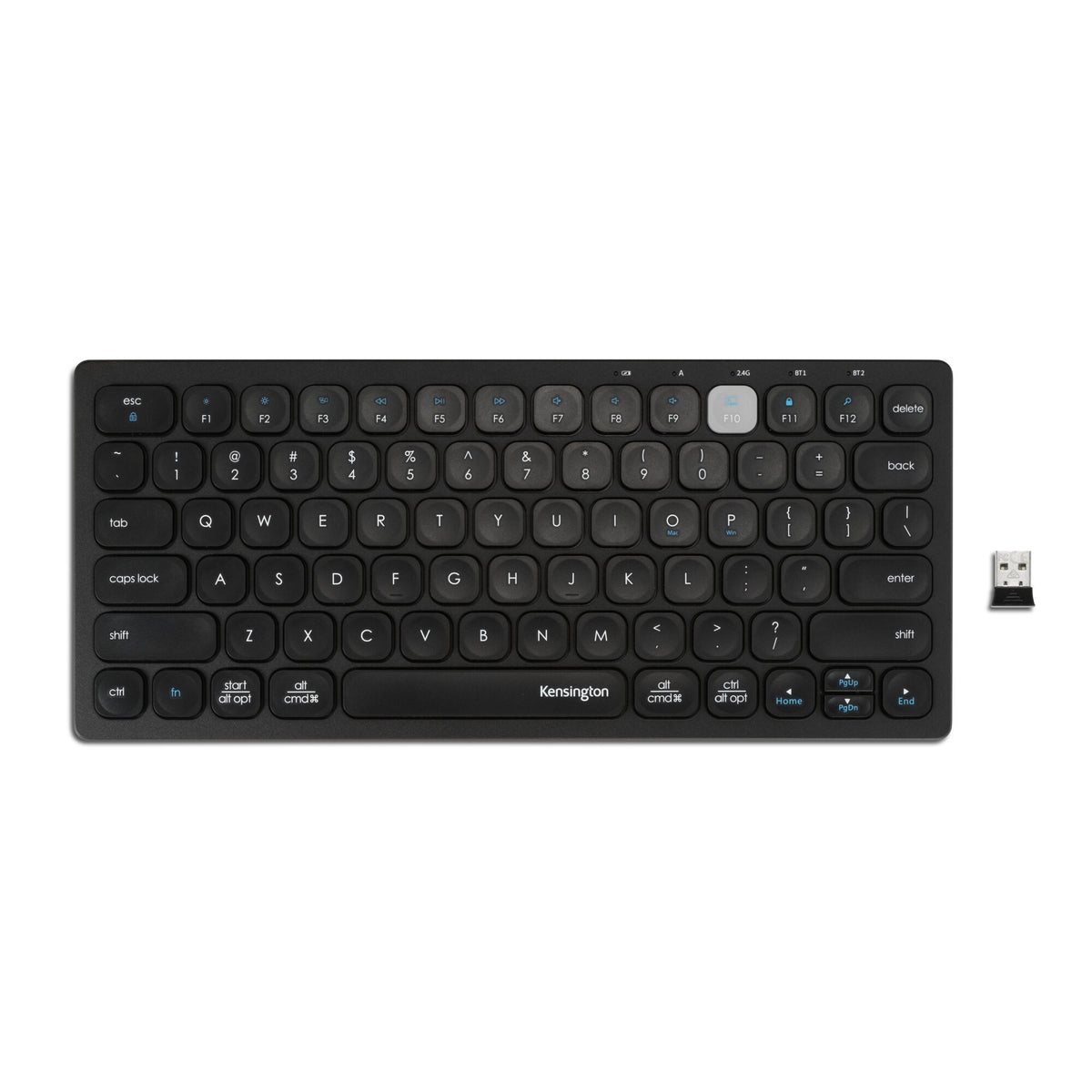 Kensington K75502DE Tastatur Universal Bluetooth QWERTY Deutsch Schwarz