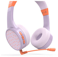 Hama Teens Guard II Kopfhörer Kabellos Kopfband Anrufe/Musik USB Typ-C Bluetooth Orange, Violett