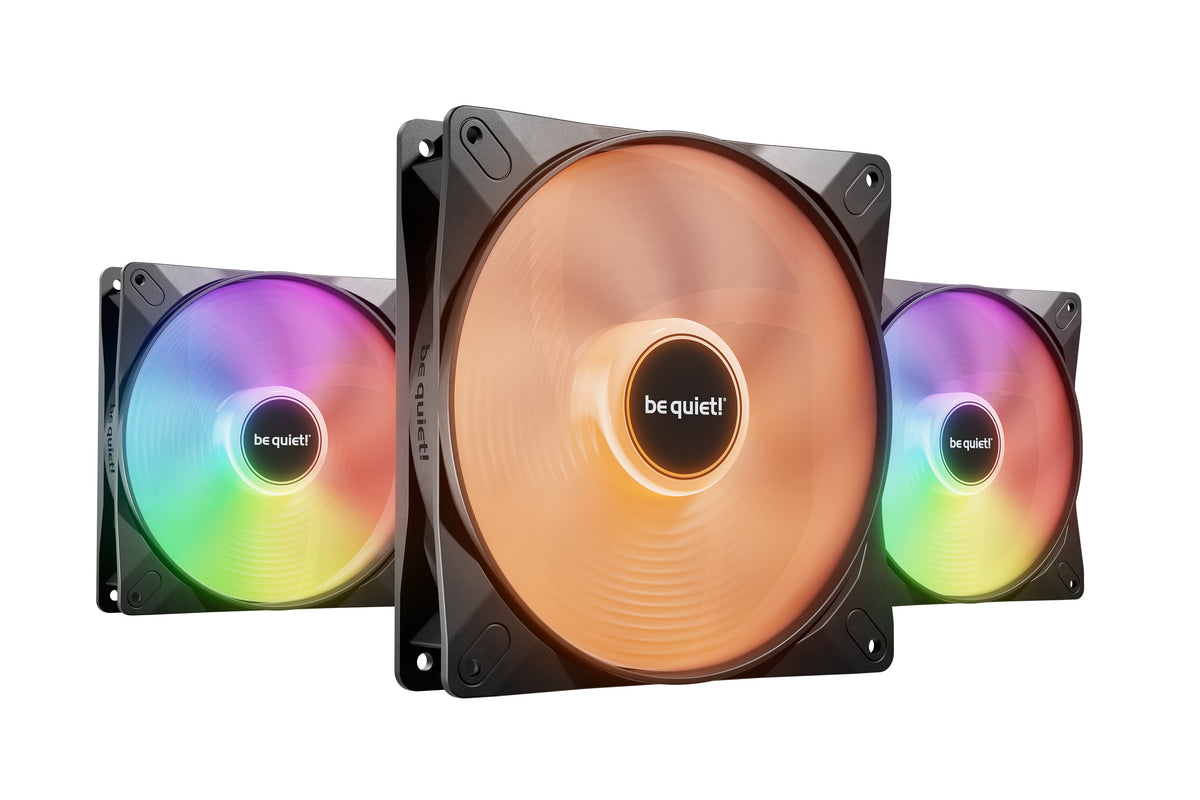 be quiet! Light Wings LX 140mm PWM Reverse Triple Pack Schwarz