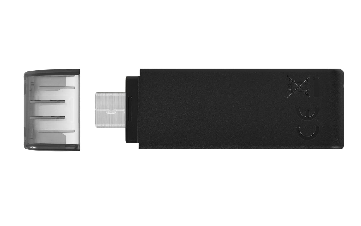 Kingston Technology DataTraveler 70 USB-Stick 32 GB USB Typ-C 3.2 Gen 1 (3.1 Gen 1) Schwarz