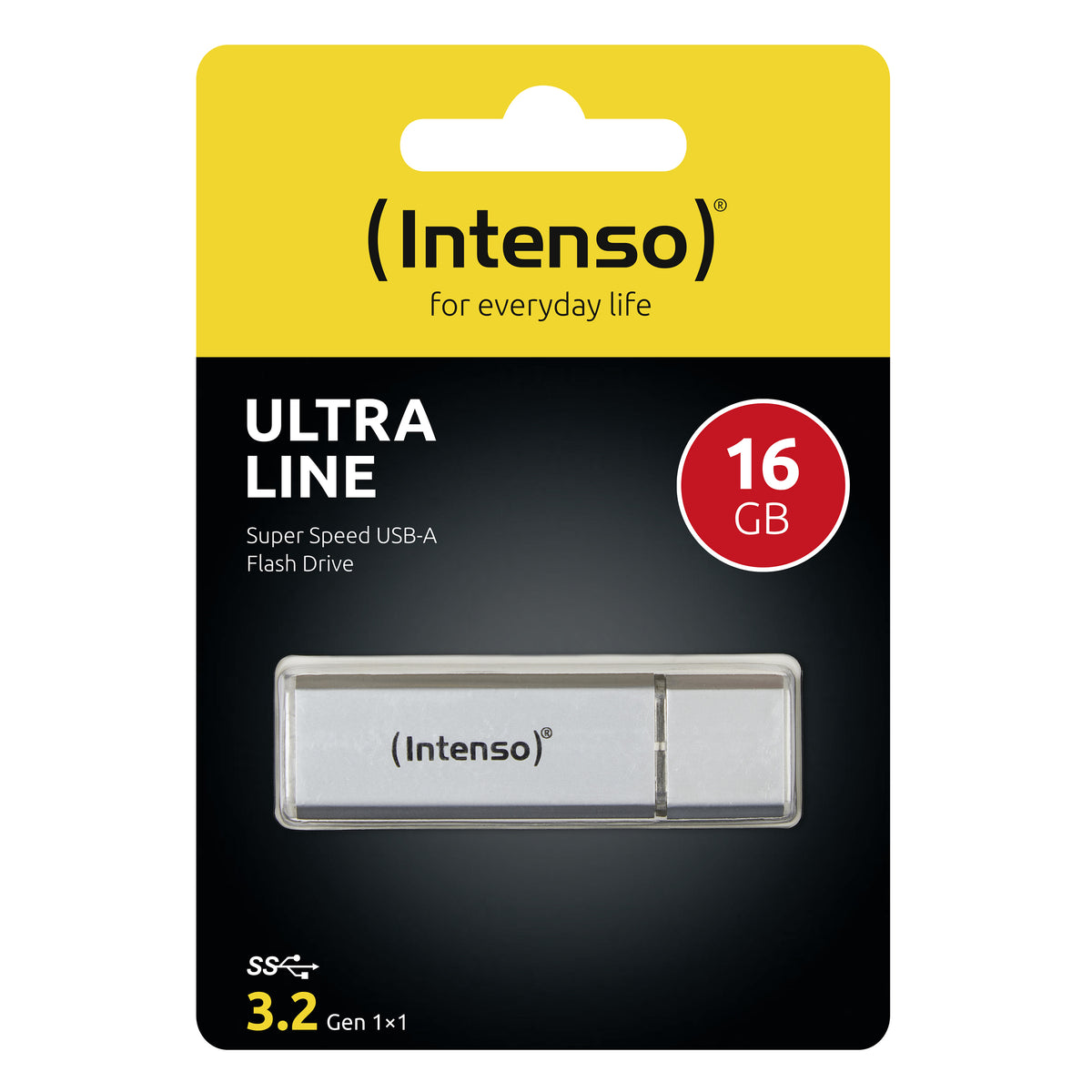Intenso Ultra Line USB-Stick 16 GB USB Typ-A 3.2 Gen 1 (3.1 Gen 1) Silber