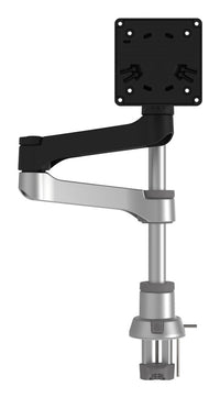 R-Go Tools Monitorhalterung R-Go Zepher, verstellbarer Einzelmonitorarm, 100% Zirkular, bis 8 kg Tragkraft, schwarz
