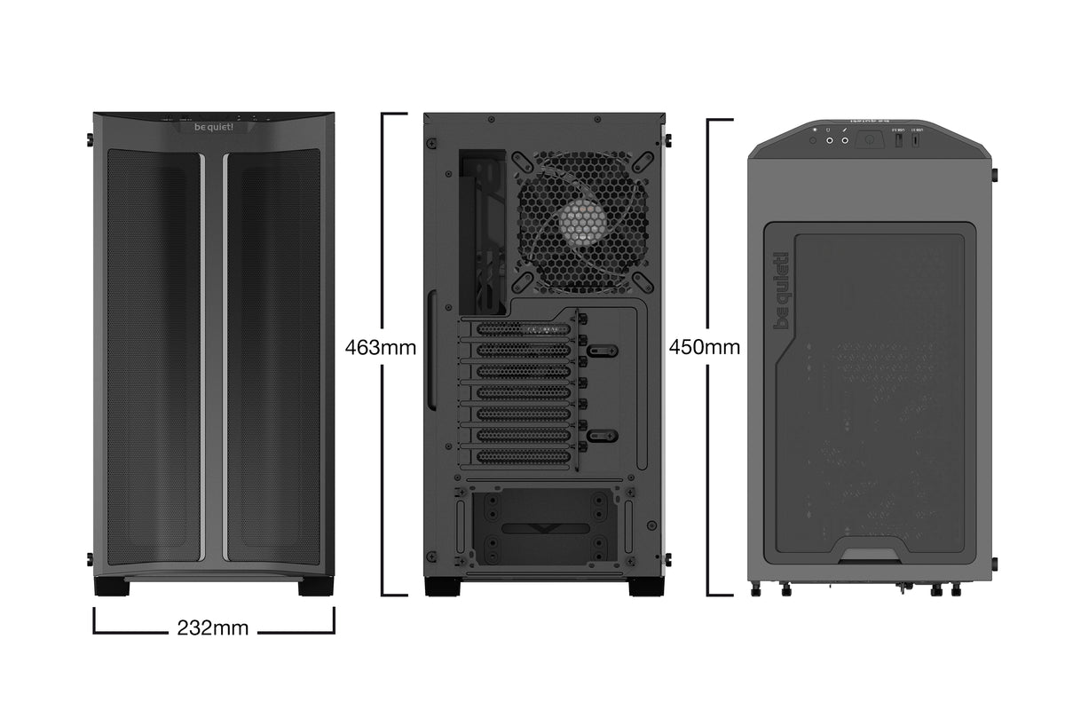 be quiet! Pure Base 500DX Midi Tower Schwarz