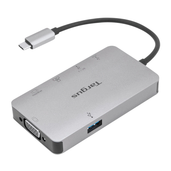 Targus DOCK419 Kabelgebunden USB 3.2 Gen 1 (3.1 Gen 1) Type-C Grau