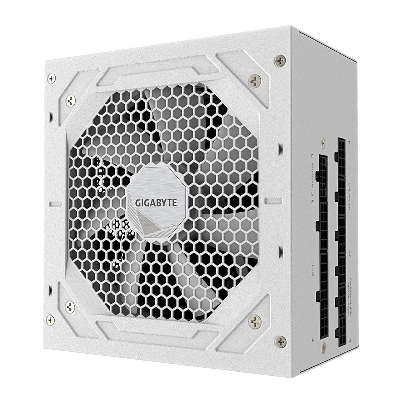 GIGABYTE UD850GM PG5 V2 ICE Netzteil – PCIe Gen 5.1, 80 PLUS Gold, Vollmodulares Design, 120-mm-Lüfter, ATX 3.1-kompatibel, EU-Stecker