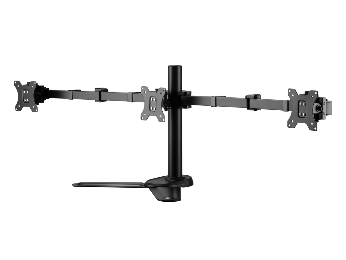 Equip 650125 17"-27" Dreifach-Gelenk-Monitor/LCD-Tischfußhalterung