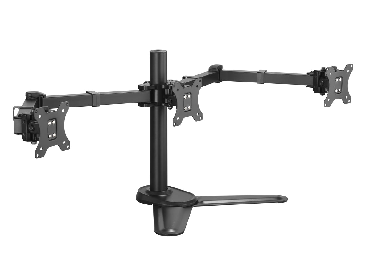 Equip 650125 17"-27" Dreifach-Gelenk-Monitor/LCD-Tischfußhalterung