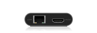 ICY BOX IB-DK4050-CPD, 12 in 1 USB Type-C® Notebook DockingStationk 2x HDMI 4K60Hz, 1x DP 4k60Hz