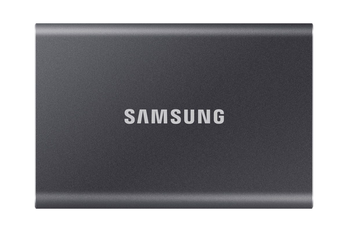 Samsung Portable SSD T7 2 TB USB Typ-C 3.2 Gen 2 (3.1 Gen 2) Grau