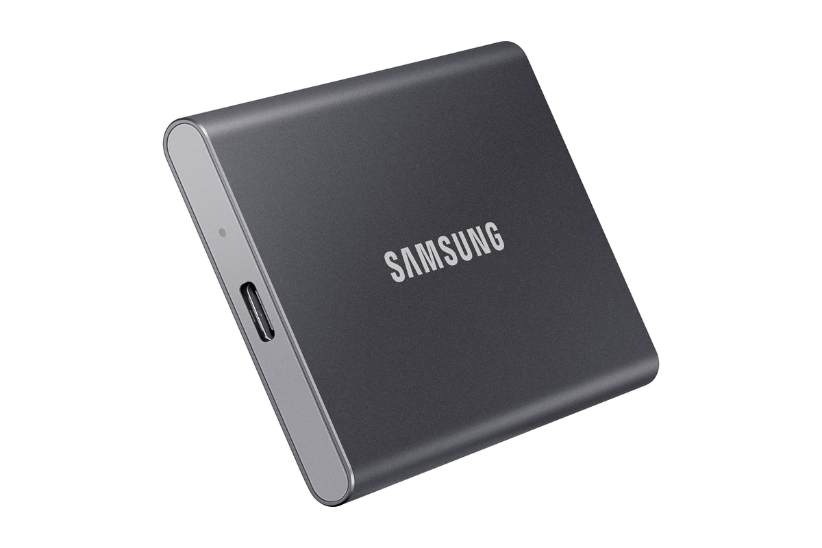 Samsung Portable SSD T7 2 TB USB Typ-C 3.2 Gen 2 (3.1 Gen 2) Grau