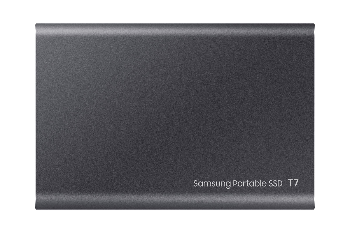 Samsung Portable SSD T7 2 TB USB Typ-C 3.2 Gen 2 (3.1 Gen 2) Grau