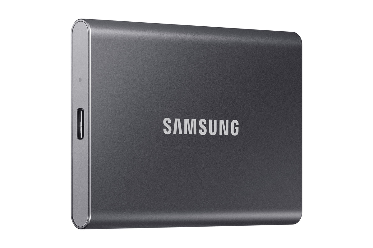 Samsung Portable SSD T7 2 TB USB Typ-C 3.2 Gen 2 (3.1 Gen 2) Grau