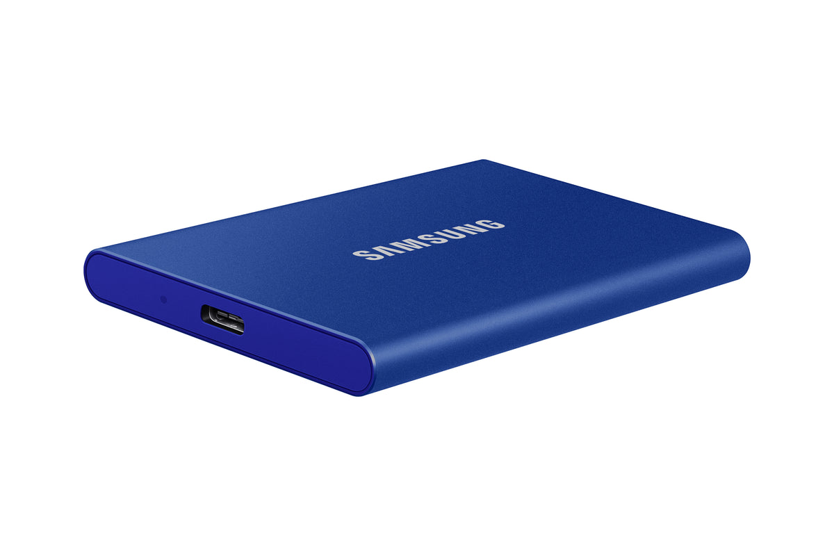 Samsung Portable SSD T7 1 TB USB Typ-C 3.2 Gen 2 (3.1 Gen 2) Blau
