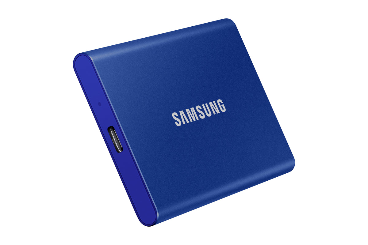 Samsung Portable SSD T7 1 TB USB Typ-C 3.2 Gen 2 (3.1 Gen 2) Blau
