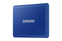Samsung Portable SSD T7 500 GB USB Typ-C 3.2 Gen 2 (3.1 Gen 2) Blau