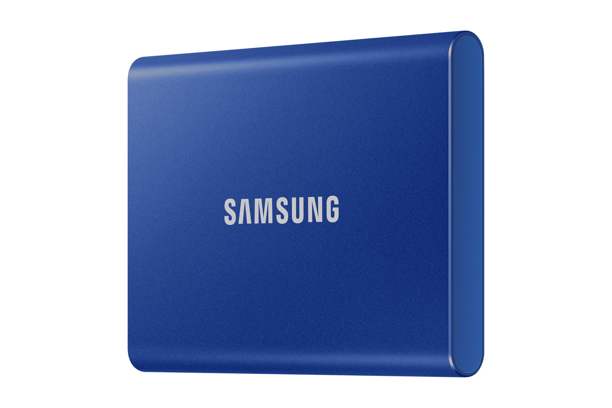 Samsung Portable SSD T7 1 TB USB Typ-C 3.2 Gen 2 (3.1 Gen 2) Blau