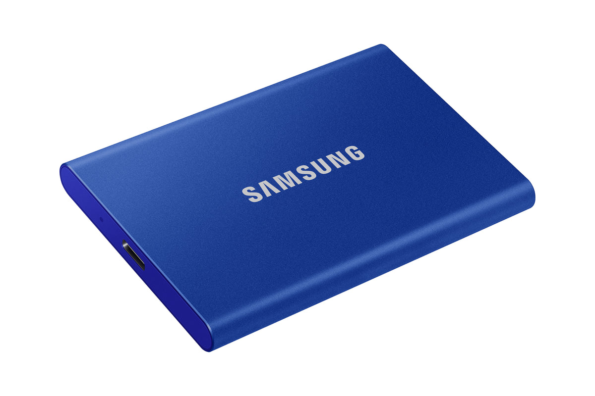 Samsung Portable SSD T7 1 TB USB Typ-C 3.2 Gen 2 (3.1 Gen 2) Blau