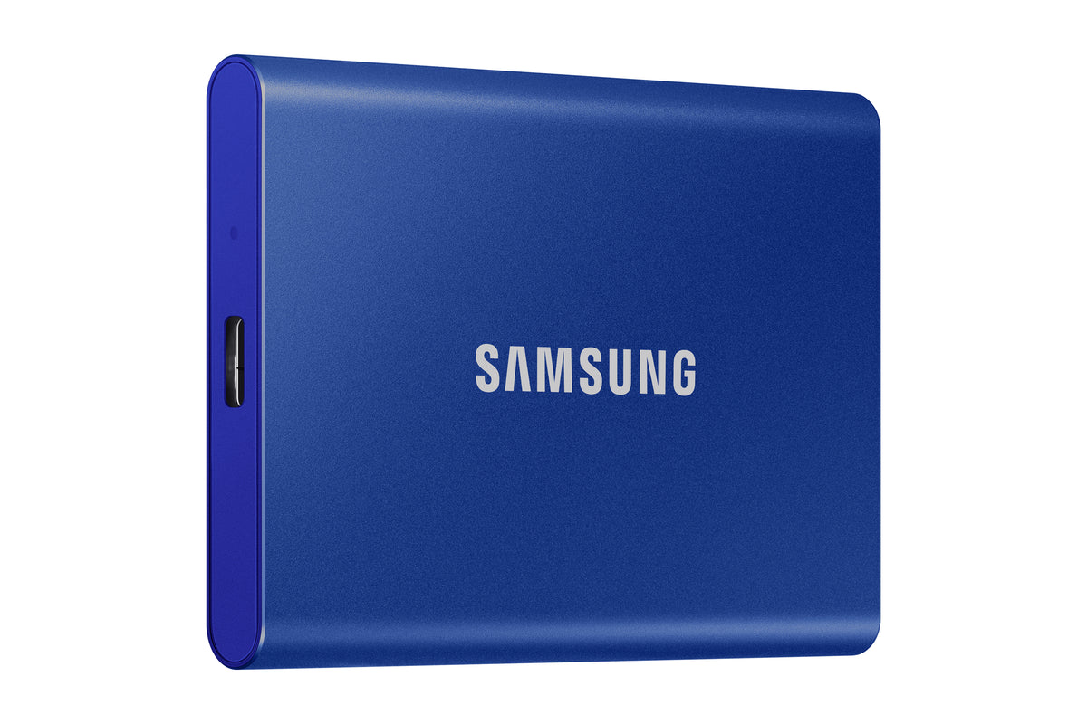 Samsung Portable SSD T7 1 TB USB Typ-C 3.2 Gen 2 (3.1 Gen 2) Blau